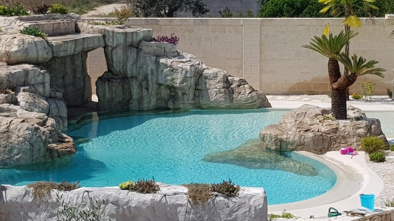 Villa Zecca Con Piscina Lecce Exterior photo